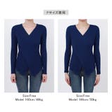 カシュクールニット クロスニット Vネック | COCOMOMO | 詳細画像18