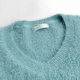 レディース長袖ニット Vネックセーター モヘア | COCOMOMO | 詳細画像13