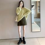 レディース長袖ニット Vネックセーター モヘア | COCOMOMO | 詳細画像9