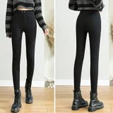 スキニーパンツ 裏起毛 ストレッチデニムパンツ | COCOMOMO | 詳細画像5 
