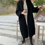 ロングコート ノーカラーコート アウター | COCOMOMO | 詳細画像7