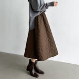 キルティング スカート フレア | COCOMOMO | 詳細画像2 