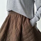 キルティング スカート フレア | COCOMOMO | 詳細画像5 