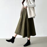 キルティング スカート フレア | COCOMOMO | 詳細画像13 