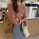 ケーブルニット レディース 秋冬ニット | COCOMOMO | 詳細画像5 