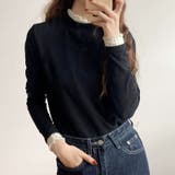 裏起毛 ニット トップス | COCOMOMO | 詳細画像9 