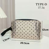 メッシュポーチ ハート柄 プリントポーチ 日用雑貨 バッグ | COCOMOMO | 詳細画像17