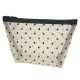 メッシュポーチ ハート柄 プリントポーチ 日用雑貨 バッグ | COCOMOMO | 詳細画像21