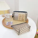 メッシュポーチ ハート柄 プリントポーチ 日用雑貨 バッグ | COCOMOMO | 詳細画像6