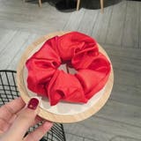 シャイニー素材シュシュ 光沢感 キラキラ | COCOMOMO | 詳細画像10 