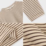 ボーダーロングTシャツ 春 ボーダー | COCOMOMO | 詳細画像28 