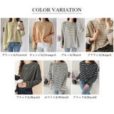 ボーダーロングTシャツ 春 ボーダー | COCOMOMO | 詳細画像27 