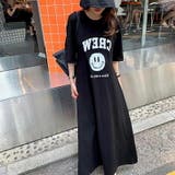 フレアワンピース カレッジアソート プリント | COCOMOMO | 詳細画像6 