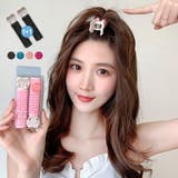 前髪カーラー 手巻きカーラー ヘアロール ピン 2個セット ヘアカーラー マジックカーラー ヘアクリップ ヘアスタイリング 盛り髪 おしゃれ 春 夏 秋 冬 韓国 韓国ファッション 20代 30代 40代 50代 cocomomo ココモモ