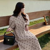 ハート ドット柄 ワンピース | COCOMOMO | 詳細画像12