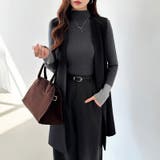 ジレ ベスト レイヤードアウター | COCOMOMO | 詳細画像8 