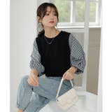 ブラウス コットン100% ドッキング | COCOMOMO | 詳細画像17 