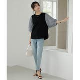 ブラウス コットン100% ドッキング | COCOMOMO | 詳細画像20 