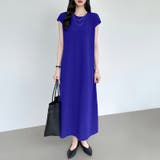 ロングワンピース フレンチリーブ 夏ワンピース | COCOMOMO | 詳細画像12 