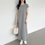 ロングワンピース フレンチリーブ 夏ワンピース | COCOMOMO | 詳細画像23 