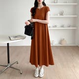 ロングワンピース フレンチリーブ 夏ワンピース | COCOMOMO | 詳細画像33 