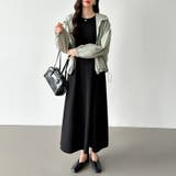 ロングワンピース フレンチリーブ 夏ワンピース | COCOMOMO | 詳細画像37 