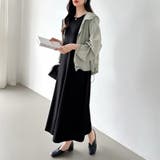 ロングワンピース フレンチリーブ 夏ワンピース | COCOMOMO | 詳細画像38 