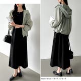 ロングワンピース フレンチリーブ 夏ワンピース | COCOMOMO | 詳細画像40 