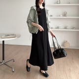 ロングワンピース フレンチリーブ 夏ワンピース | COCOMOMO | 詳細画像43 