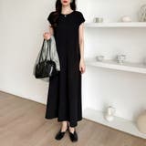 ロングワンピース フレンチリーブ 夏ワンピース | COCOMOMO | 詳細画像42 