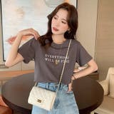 Tシャツ ロゴT 半袖カットソー | COCOMOMO | 詳細画像14