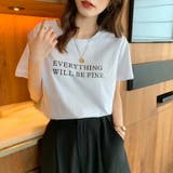Tシャツ ロゴT 半袖カットソー | COCOMOMO | 詳細画像3