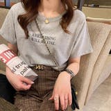 Tシャツ ロゴT 半袖カットソー | COCOMOMO | 詳細画像11