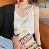 キャミソール  Vネックトップス レディースインナーキャミソール | COCOMOMO | 詳細画像3 