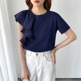 【大人フェミニン】 アシメフリルTシャツ フリルトップス | COCOMOMO | 詳細画像60
