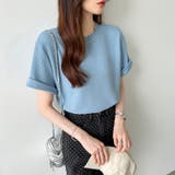 ワッフルtシャツ カットソー 半袖Tシャツ | COCOMOMO | 詳細画像6 