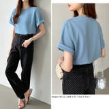 ワッフルtシャツ カットソー 半袖Tシャツ | COCOMOMO | 詳細画像7 