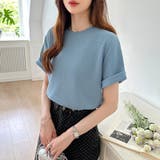 ワッフルtシャツ カットソー 半袖Tシャツ | COCOMOMO | 詳細画像8 