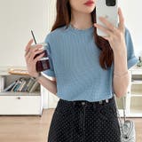 ワッフルtシャツ カットソー 半袖Tシャツ | COCOMOMO | 詳細画像9 