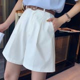 ハーフパンツ ハイウエスト ショートパンツ | COCOMOMO | 詳細画像5