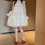 レディース ニーハイソックス 花柄ソックス 可愛い | COCOMOMO | 詳細画像14 