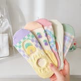 靴下ソックスレディース くるぶし丈ソックス 韓国デザインシアー靴下 | COCOMOMO | 詳細画像14 
