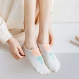 靴下ソックスレディース くるぶし丈ソックス 韓国デザインシアー靴下 | COCOMOMO | 詳細画像8 