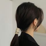 ワイヤーポニー ヘアアクセサリー フェイクレザーワイヤーポニー | COCOMOMO | 詳細画像5 