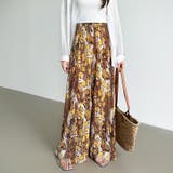 ワイドパンツ イージーパンツ プリーツワイドパンツ | COCOMOMO | 詳細画像28 