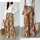 ワイドパンツ イージーパンツ プリーツワイドパンツ | COCOMOMO | 詳細画像29 