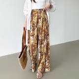 ワイドパンツ イージーパンツ プリーツワイドパンツ | COCOMOMO | 詳細画像30 