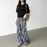 ワイドパンツ イージーパンツ プリーツワイドパンツ | COCOMOMO | 詳細画像36 