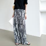 ワイドパンツ イージーパンツ プリーツワイドパンツ | COCOMOMO | 詳細画像39 