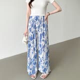 ワイドパンツ イージーパンツ プリーツワイドパンツ | COCOMOMO | 詳細画像41 